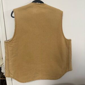 Carhartt Brown Work Vest